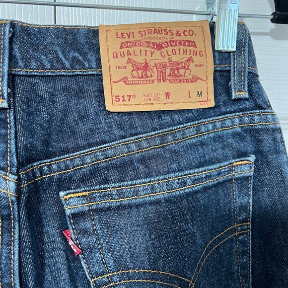 Levi's 517 Vintage  RED TAG  Boot cut low rise Jean Sz 7 JR M - Picture 9 of 9